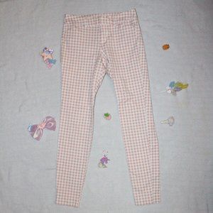 ♡【Pink Gingnam Pixie Pants OLD NAVY】 ♡ ♥〔Femme Lo